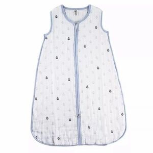 NWT. Hudson Baby Muslin Wearable Safe Sleeping Bag Blanket